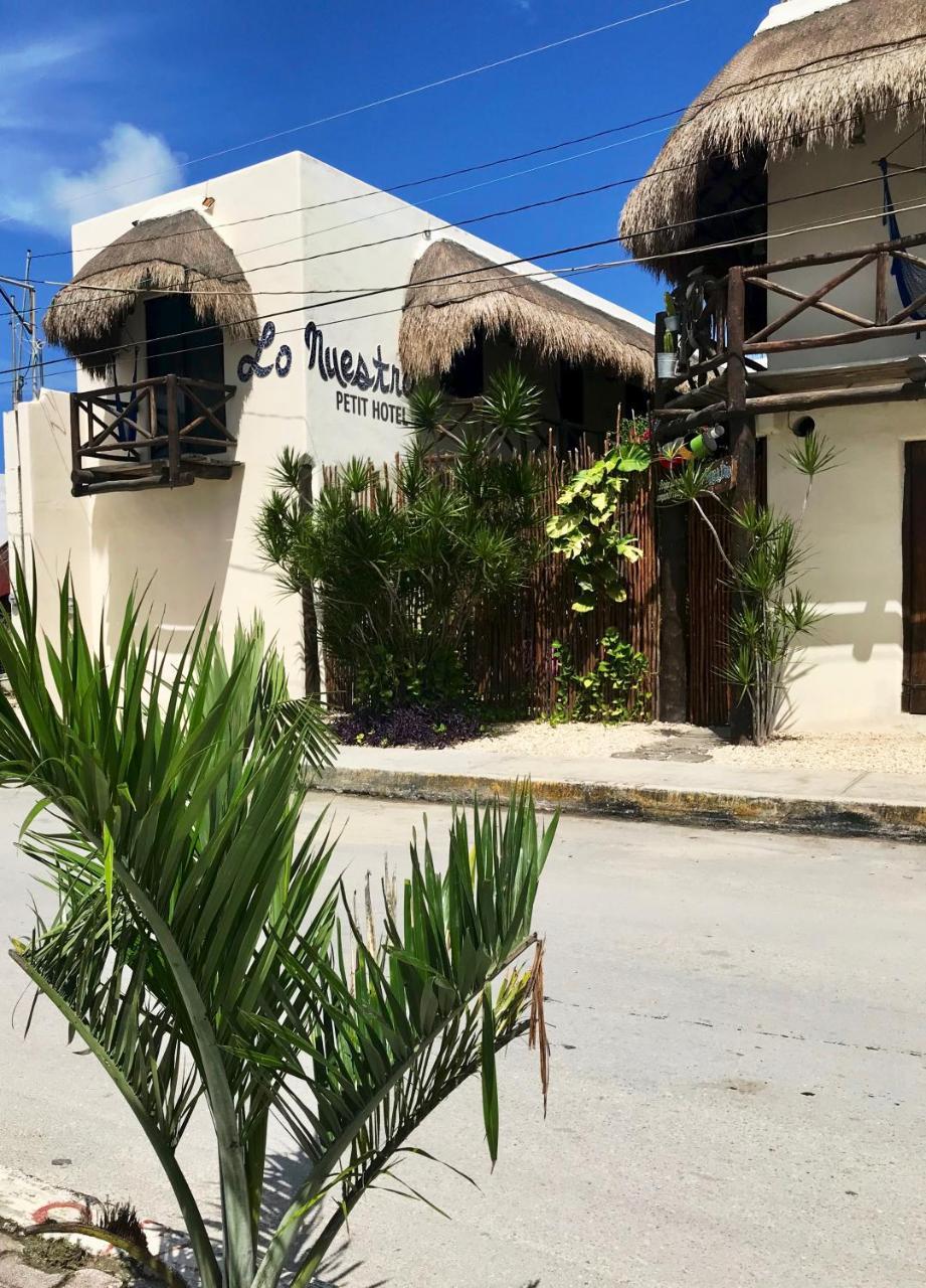 Lo Nuestro Petit Hotel トゥルム エクステリア 写真
