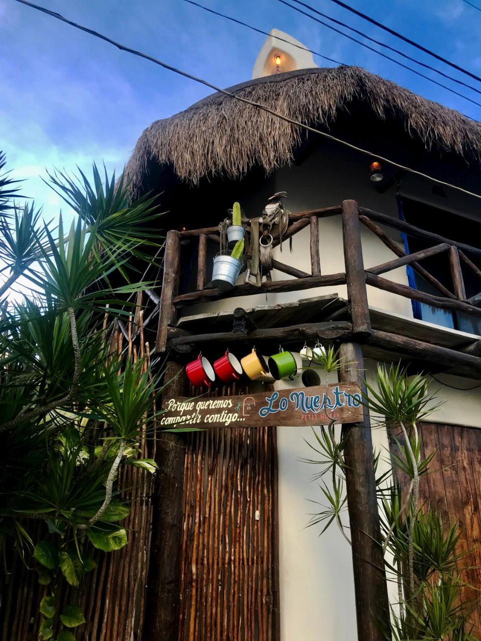 Lo Nuestro Petit Hotel トゥルム エクステリア 写真
