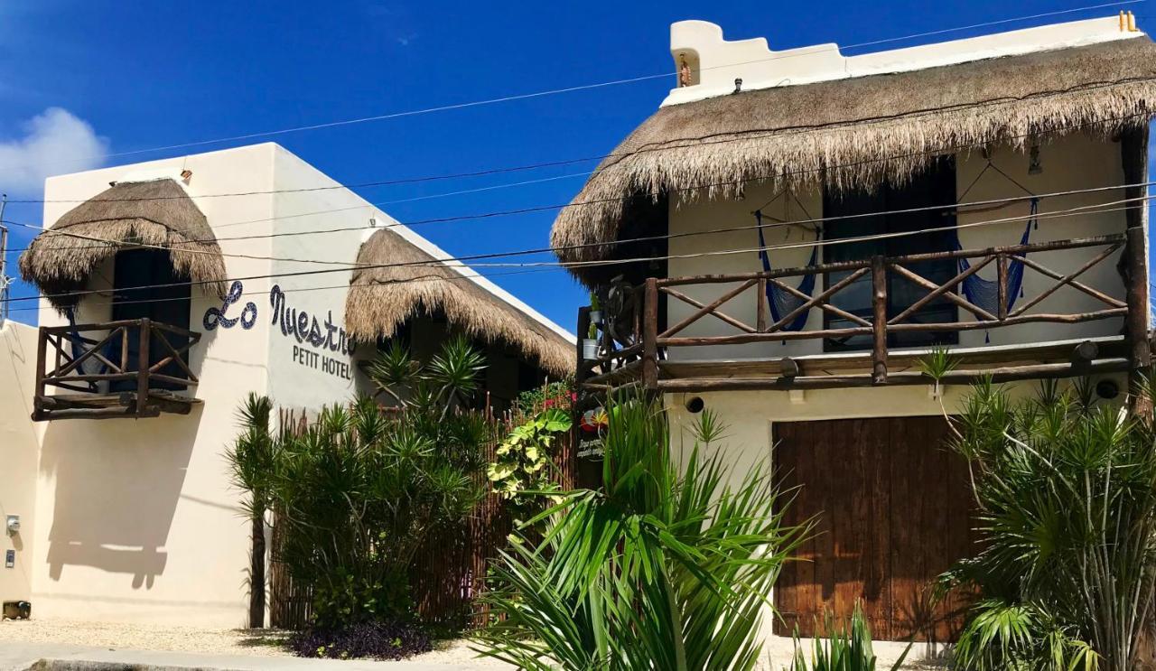 Lo Nuestro Petit Hotel トゥルム エクステリア 写真